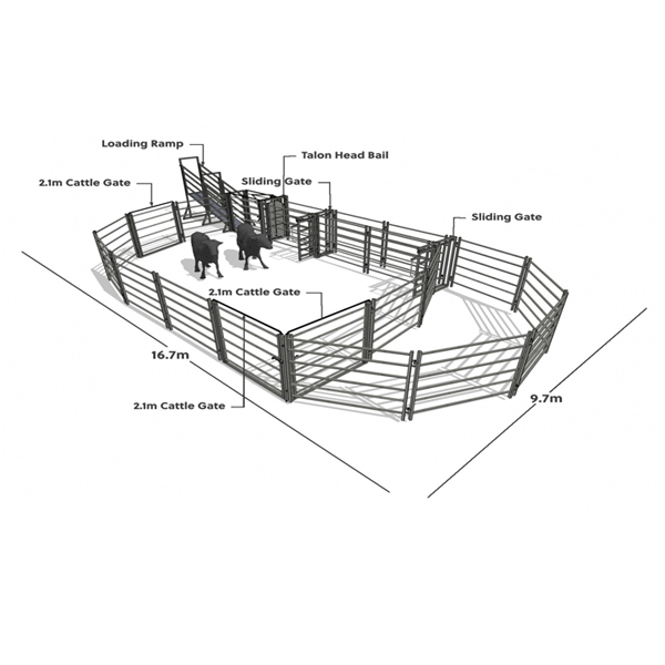 Cattle yard For 45 Head - Stockyard and Fencing Solutions